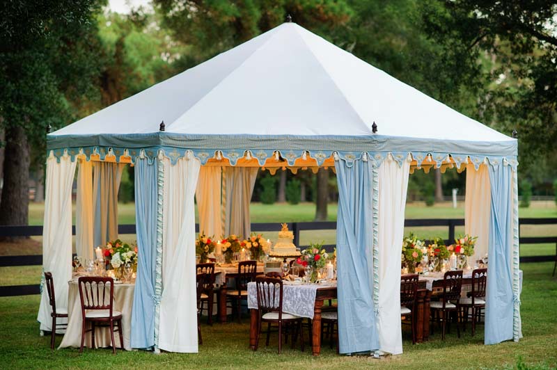 outdoor wedding tents ideas